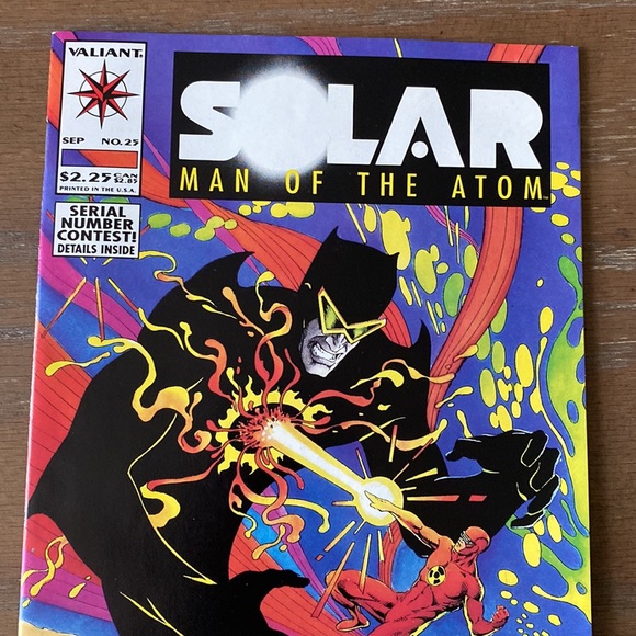 Original Solar Man of the Atom Valiant Comic Book - Picture 3 of 8